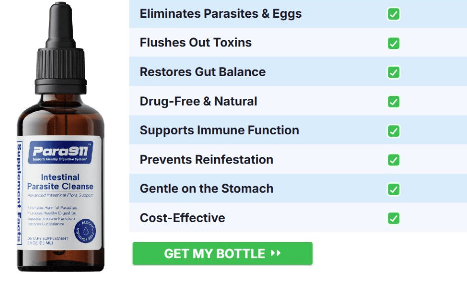 Para911 Parasites Cleanse Drops