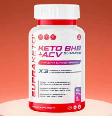 Supra KETO BHB + ACV Gummies